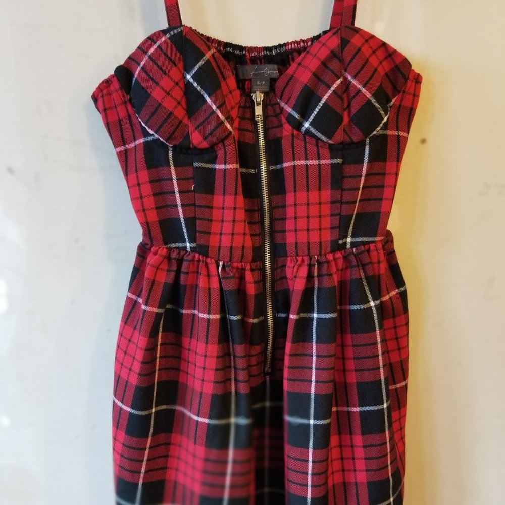 Twenty Plaid Punk Dress